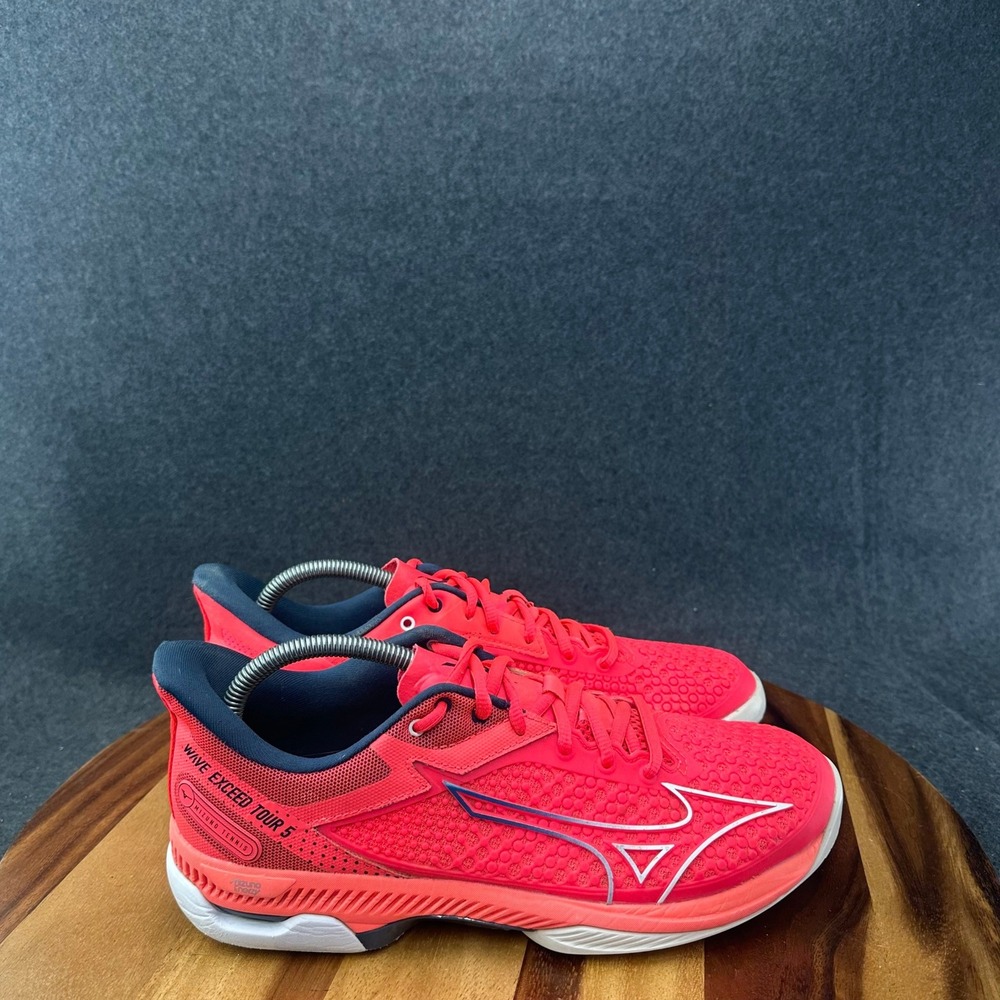 Mizuno Womens Wave Exceed Tour 5 550036 1R00 Pink Tennis Shoes Sneakers Size 10